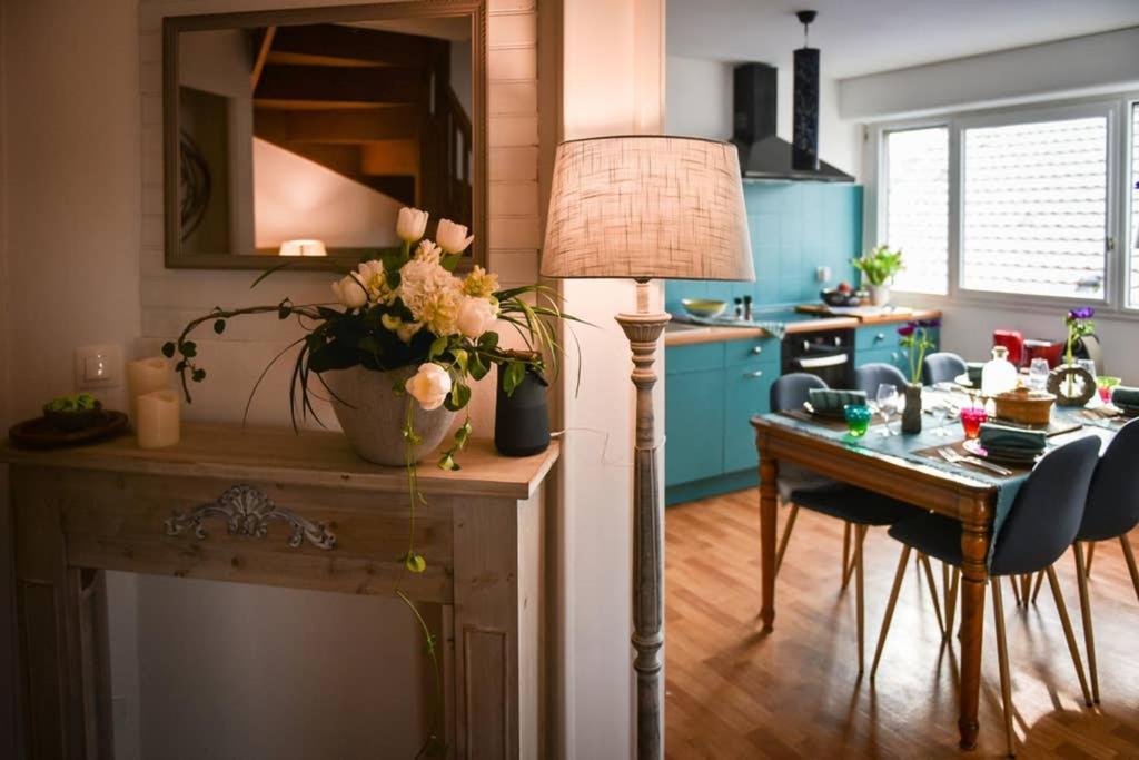 Duplex Tout Equipe, Proche Centre-Ville Colmar, Parking Exteriör bild